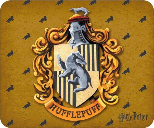 Harry Potter Hufflepuff podložka pod myš žlutá