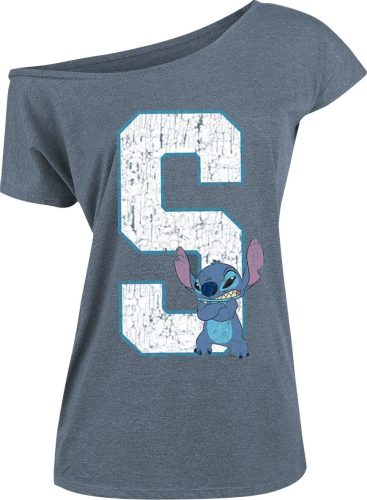 Lilo & Stitch 626 - Stitch Dámské tričko smíšená modrá