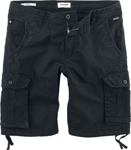 Jack & Jones JJIZEUS JJCARGO SHORTS Cargo kraťasy černá