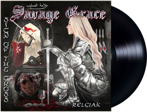 Savage Grace Sign of the cross LP černá