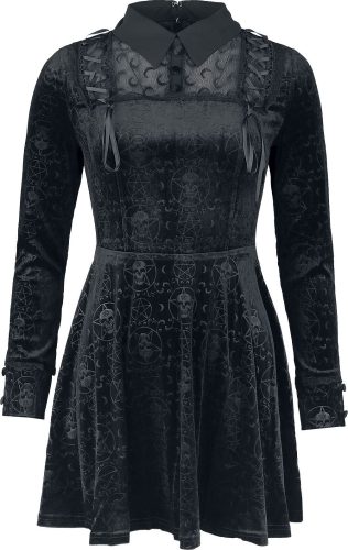 Banned Alternative Melancholie Dress Šaty černá