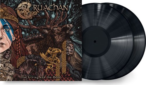 Cruachan The living and the dead 2-LP černá