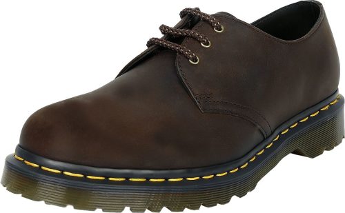 Dr. Martens 1461 Pascal - Chestnut Brown Waxed Full Grain obuv hnědá