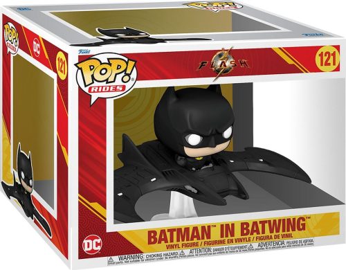 The Flash Batman in Batwing (Pop! Ride Super Deluxe) Vinyl Figur 121 Sberatelská postava standard