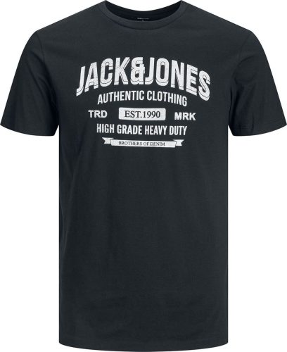 Jack & Jones Tričko JJEJEANS SS NOOS 22/23 s kulatým výstřihem Tričko černá