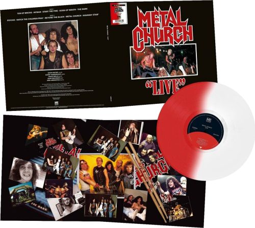 Metal Church Live LP barevný