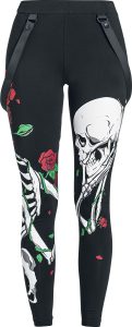 Vixxsin Legíny Garden Skull Leginy vícebarevný