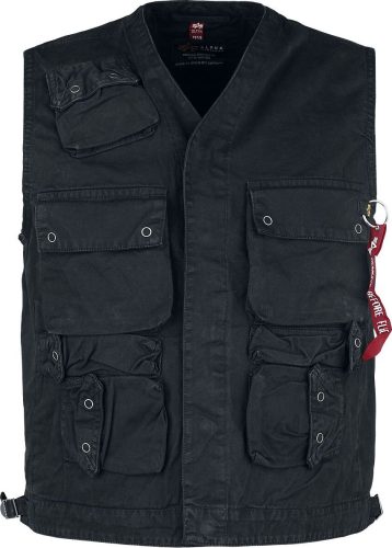 Alpha Industries MILITARY VEST Vesta černá