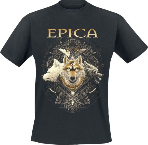 Epica Wolves Tričko černá