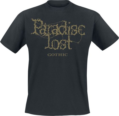 Paradise Lost Gothic Tričko černá