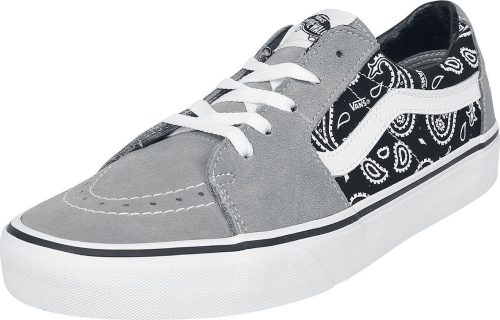 Vans Sk8-Low Paisley Gray/True White tenisky šedá