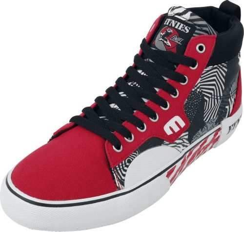 Etnies Kayson High tenisky cerná/bílá/cervená