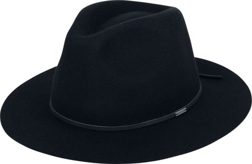 Brixton Wesley Fedora Klobouk černá