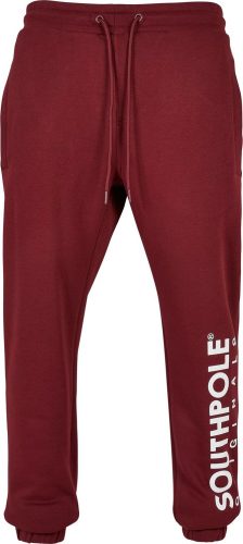 Southpole Southpole Basic Sweatpants Tepláky červená