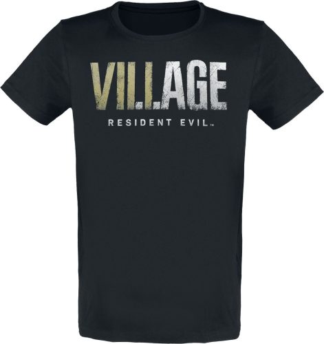 Resident Evil Village - Logo Tričko černá