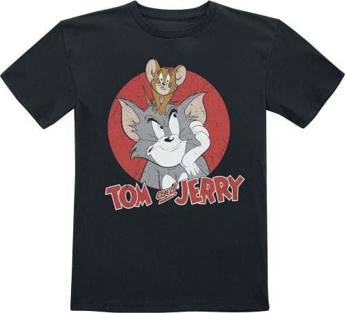 Tom And Jerry Kids - Frenemies detské tricko černá