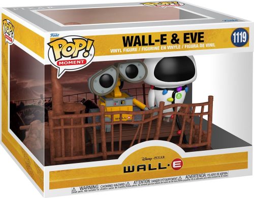 Wall-E Vinylová figurka č. 1119 Wall-E and Eve (POP! Moment) Sberatelská postava standard