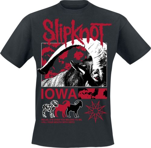 Slipknot Iowa Goat Tričko černá