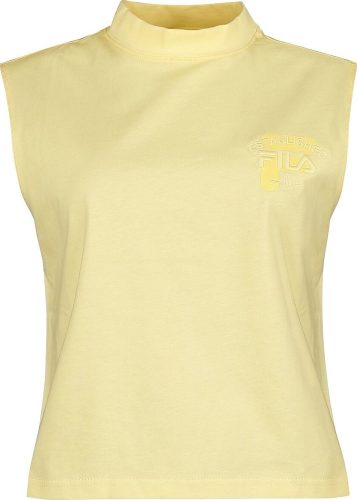 Fila BADOW tank top Dámske tričko bez rukávů světle žlutá