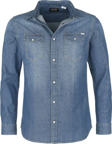 Jack & Jones Košile JJESHERIDAN L/S NOOS Košile modrá