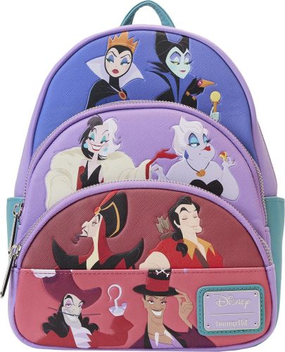 Disney Villains Loungefly - Disney Bösewichte Mini-Rucksack Batoh vícebarevný