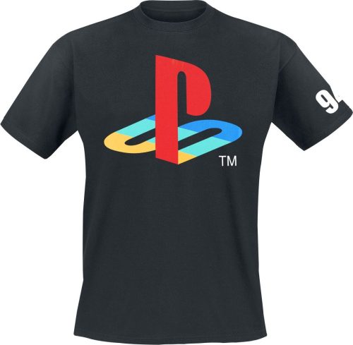 Playstation Logo Tričko černá