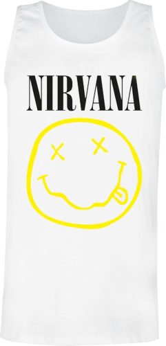 Nirvana Yellow Logo Tank top bílá