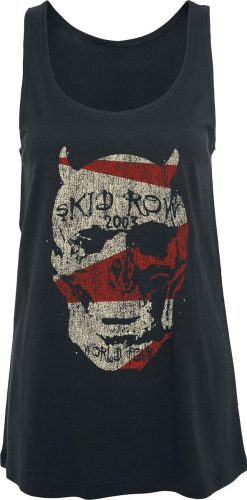 Skid Row Demon Skull Dámský top černá