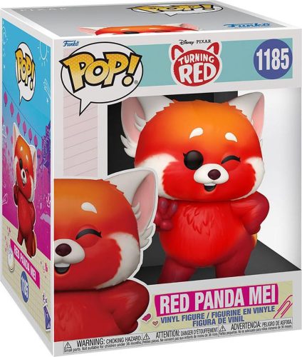 Turning Red Vinylová figurka č. 1185 Red Panda Mei (Super Pop!) Sberatelská postava standard