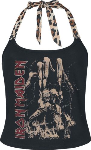 Iron Maiden EMP Signature Collection Top s vázaní za krkem cerná/barevná