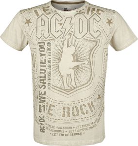 AC/DC EMP Signature Collection Tričko písková