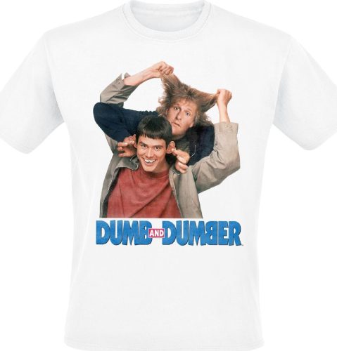 Blbý a blbější Dumb And Dumber Tričko bílá