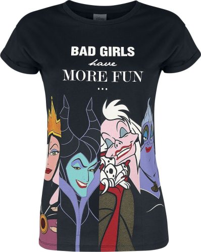 Disney Villains Bad Girls Dámské tričko černá