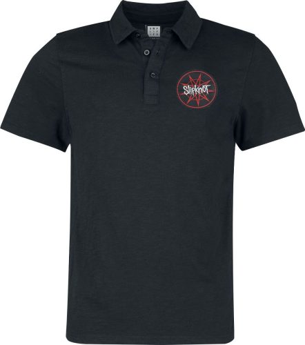 Slipknot Amplified Collection - Washed Slub Polo tričko černá