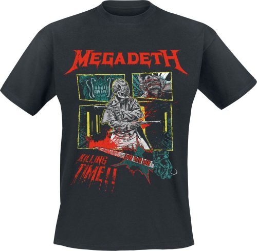 Megadeth Killing Time Tričko černá