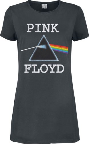 Pink Floyd Dark Side Of The Moon Šaty charcoal