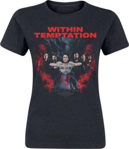 Within Temptation Carry Fire Dámské tričko černá