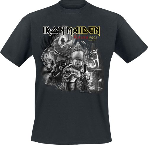 Iron Maiden Tour Art Tričko černá