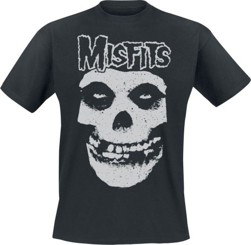 Misfits Skull Tričko černá