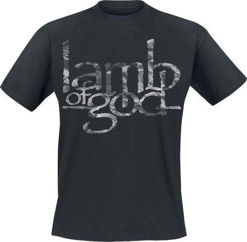 Lamb Of God Large Stacked Logo Tričko černá