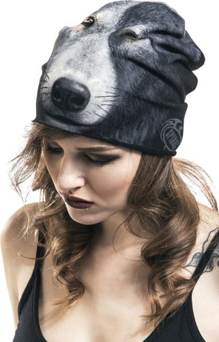 Spiral Wolf Chi Beanie čepice černá