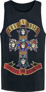 Guns N' Roses Appetite For Destruction Tank top černá