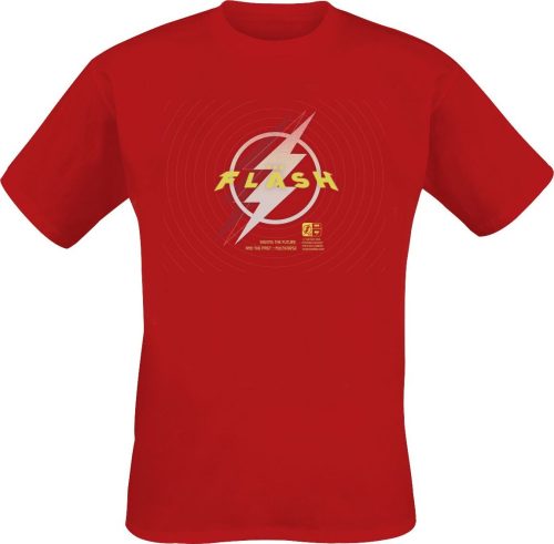 The Flash Lightning Logo Tričko červená