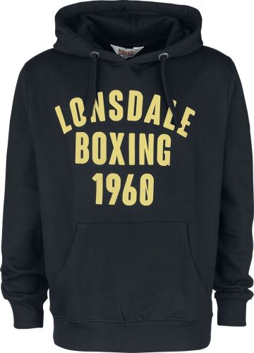 Lonsdale London BUCKHAVEN Mikina s kapucí černá