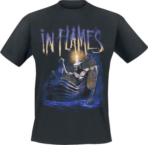 In Flames Boatman Tričko černá