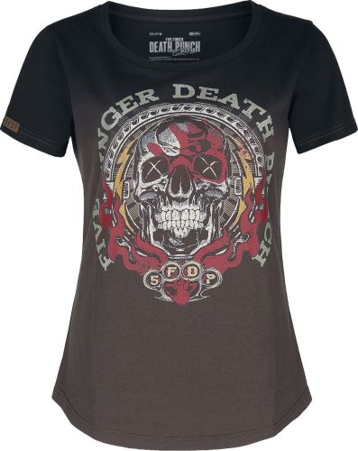 Five Finger Death Punch EMP Signature Collection Dámské tričko hnědá