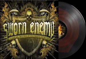 Sworn Enemy Total world domination LP barevný