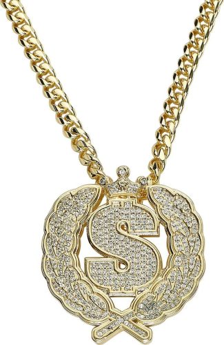 Scarface King Ice - Cash Empire Necklace Náhrdelník - řetízek zlatá