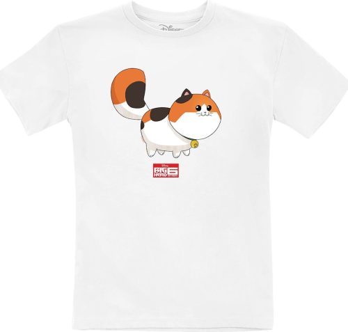 Baymax (Disney Classics) Kids - Kitten Pose detské tricko bílá