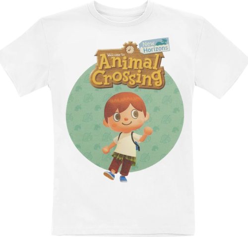 Animal Crossing Kids - Welcome detské tricko bílá